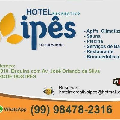 Hotel Recreativo Ipes Carolina  Exterior photo